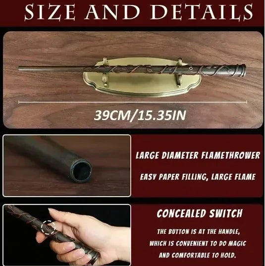 Calvorae™ Flame Illusion Wand